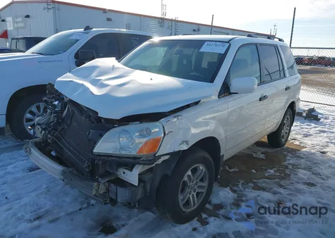 2005 Honda Pilot Ex z USA, uszkodzony, nr VIN 5FNYF18445B042730